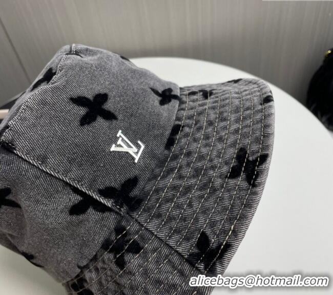 Specials Cheap Louis Vuitton Bucket Hat 1019026 Grey 2024