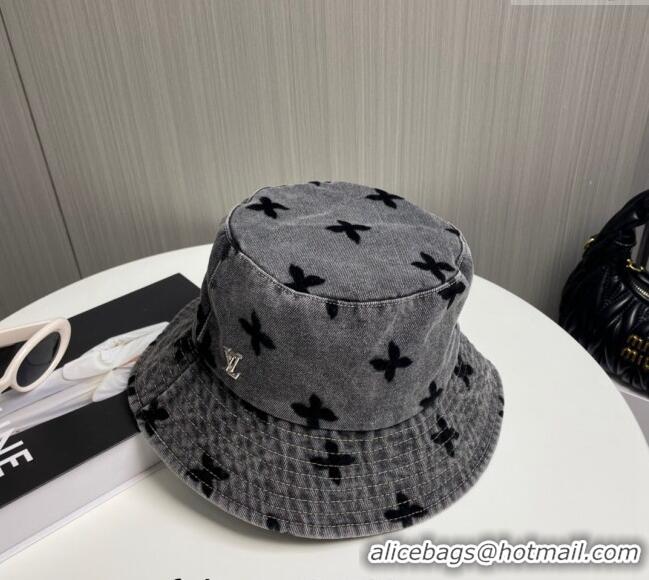 Specials Cheap Louis Vuitton Bucket Hat 1019026 Grey 2024