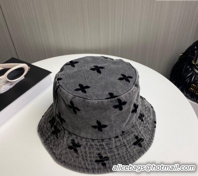 Specials Cheap Louis Vuitton Bucket Hat 1019026 Grey 2024