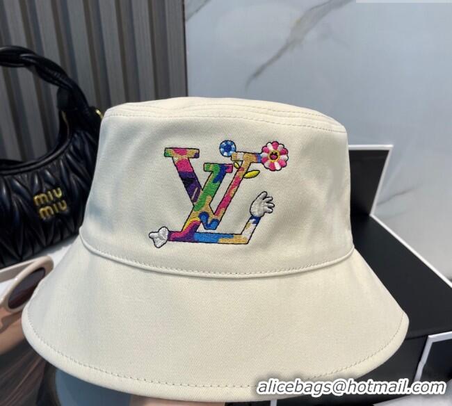 Market Sells Louis Vuitton LV x TM Canvas Reversible Bucket Hat 17123 Light Beige 2025