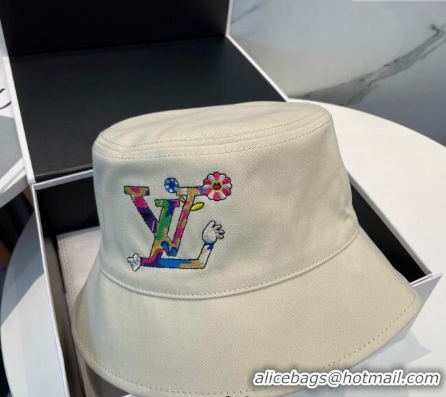 Market Sells Louis Vuitton LV x TM Canvas Reversible Bucket Hat 17123 Light Beige 2025