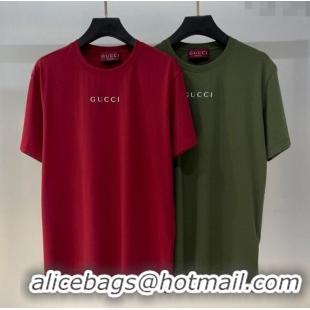 ​Well Crafted Gucci T-Shirt 0411 Red/Green 2025