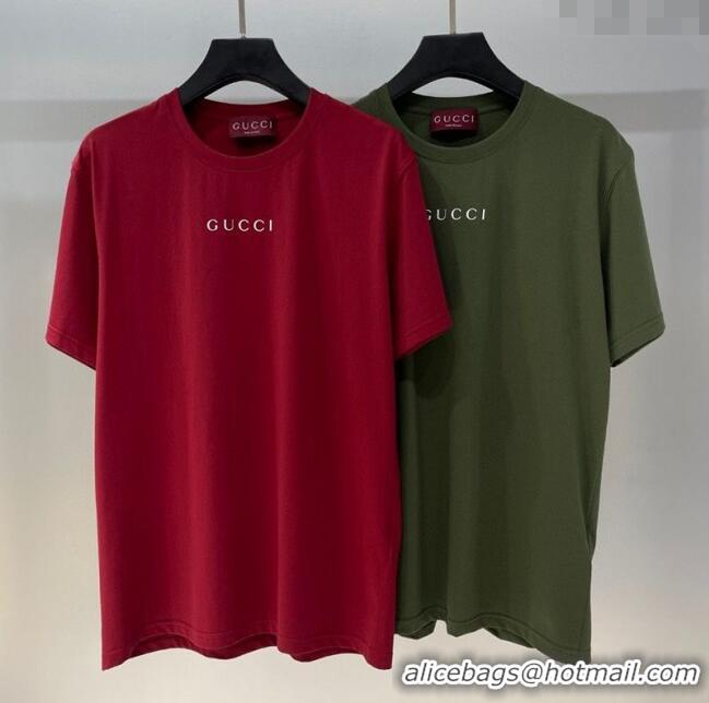 ​Well Crafted Gucci T-Shirt 0411 Red/Green 2025