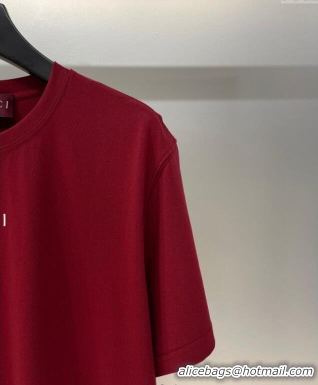 ​Well Crafted Gucci T-Shirt 0411 Red/Green 2025