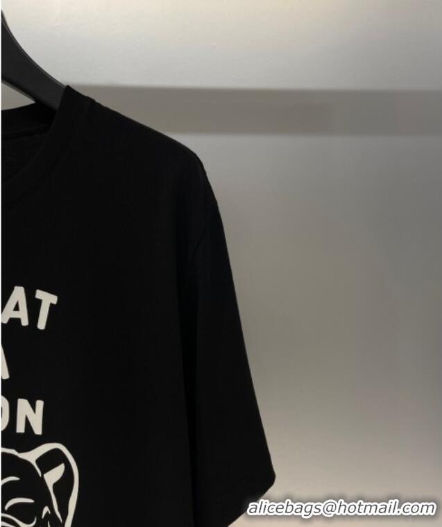 Buy Fashionable Gucci T-Shirt 0411 Black 2025(For Women and Men)