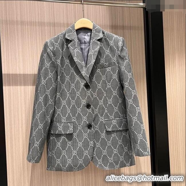 ​Well Crafted Gucci GG Jacket 042906 Dark Grey 2025