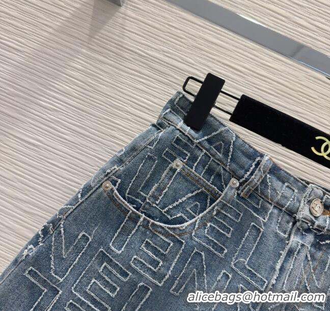 Top Quality Chanel Denim Shorts CH040702 Blue 2025
