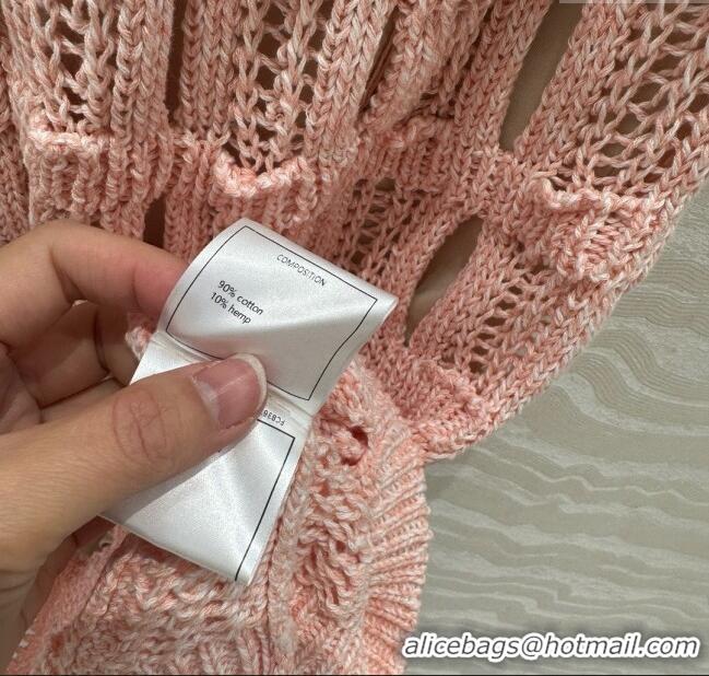 Buy Inexpensive Chanel Knit Skirt CH040710 Pink 2025
