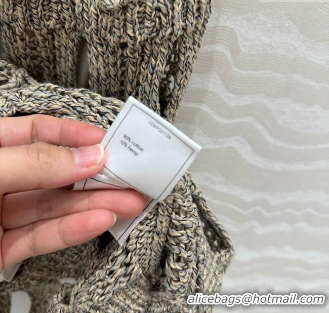 Unique Style Chanel Knit Skirt CH040711 Gray 2025