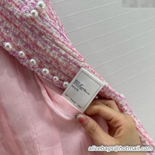 Famous Brand Chanel Tweed Jacket CH040716 Pink 2025