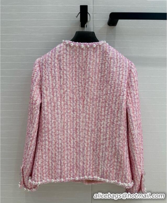 Famous Brand Chanel Tweed Jacket CH040716 Pink 2025