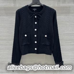 Grade Quality Chanel Knit Cardigan CH041022 Black 2025