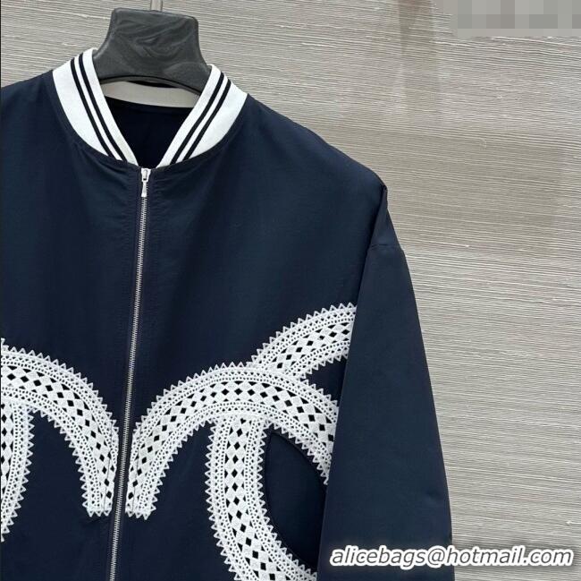 ​Buy Discount Chanel Coco Jacket CH041027 Blue 2025