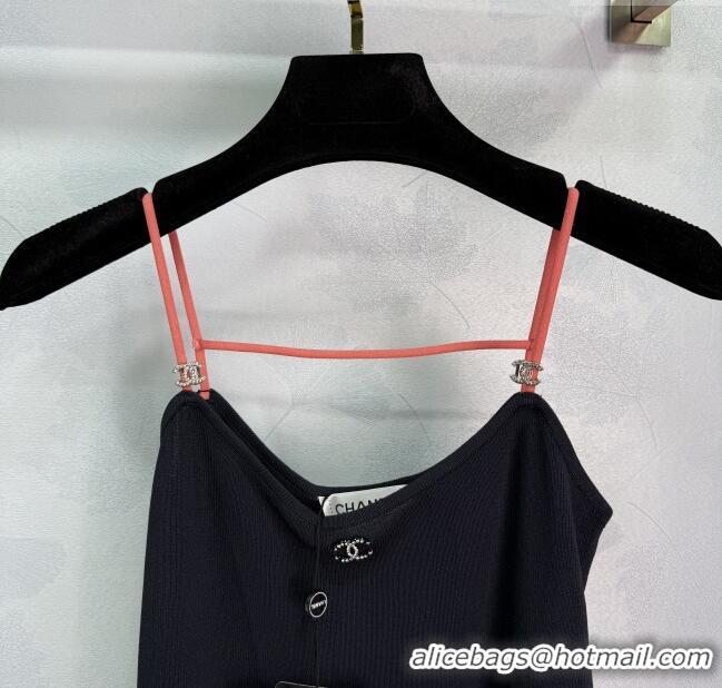 Grade Discount Chanel Vest with Lace 0410 White/Black/Purple 2025