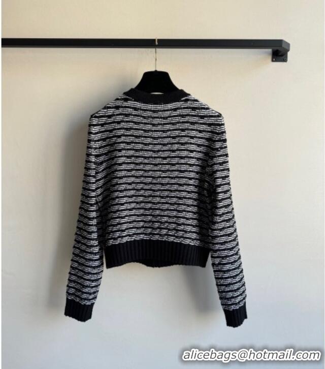 Best Price Chanel Knit Cardigan 032501 Black 2025