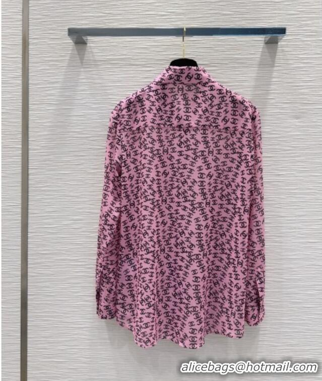 Unique Discount Chanel CC Shirt 0411 Pink 2025