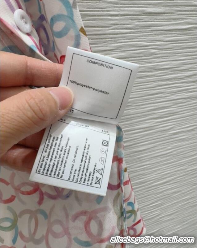 Trendy Design Chanel Shirt 0411 White/Multicolored 2025