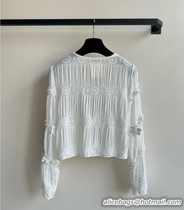 ​Good Quality Chanel Cardigan CH042810 White 2025