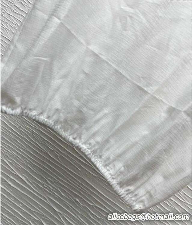 Super Quality Chanel Vest with Pearls CH042819 White 2025