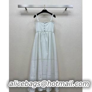 ​Reasonable Price Chanel Dress with Pearls with Pearls CH042820 White 2025