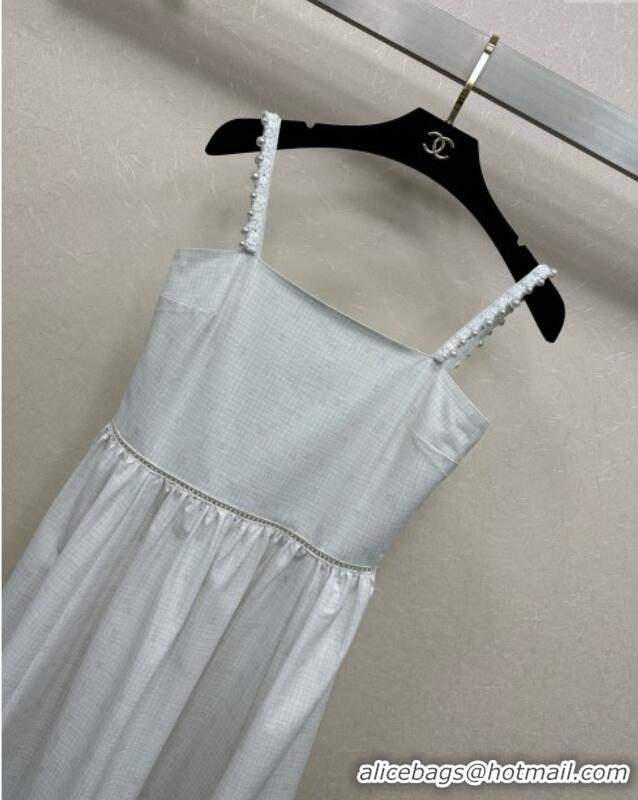 ​Reasonable Price Chanel Dress with Pearls with Pearls CH042820 White 2025