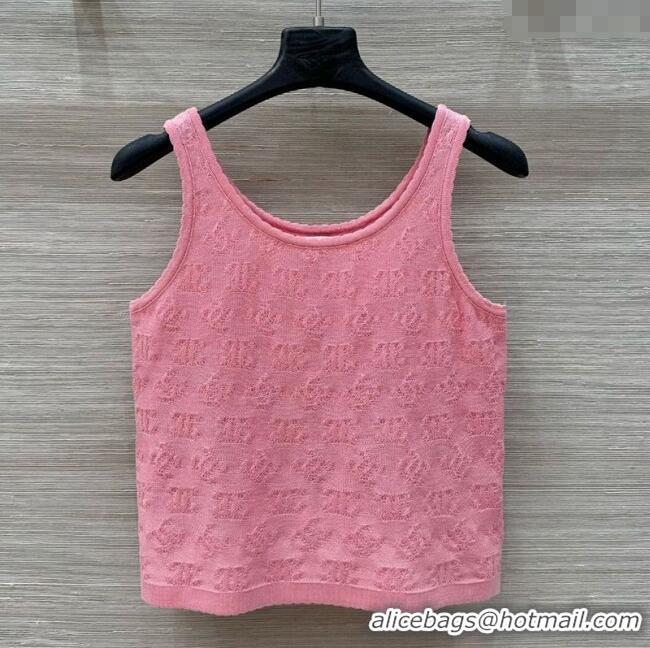 ​Buy Inexpensive Chanel CC Jacquard Vest 30074 Pink 2025