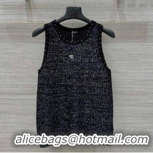 Traditional Specials Chanel Sequins Vest 30021 Black 2025