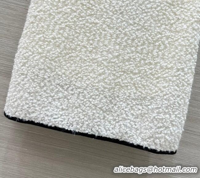 Buy Discount Chanel Wool Cardigan and Skirt Set 30050 White 2025