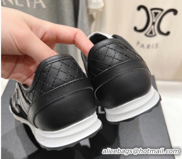 Good Quality Chanel Calfskin Sneakers Black 2025 G46372 