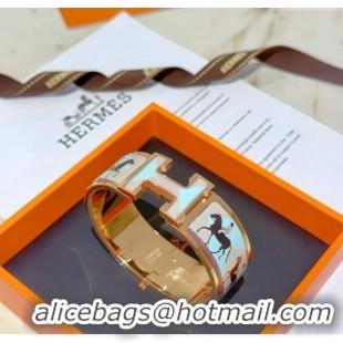 Well Crafted Hermes Clic H Wide Bracelet 2cm H022815 2025
