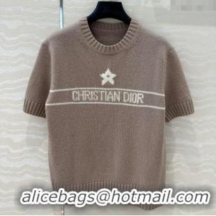 Buy Discount Dior Cashmere Short-sleeved Sweater D041007 2025