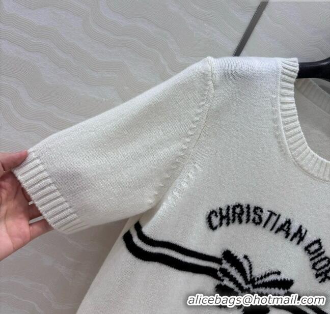 Super Quality Dior Cashmere Short-sleeved Sweater D041012 2025