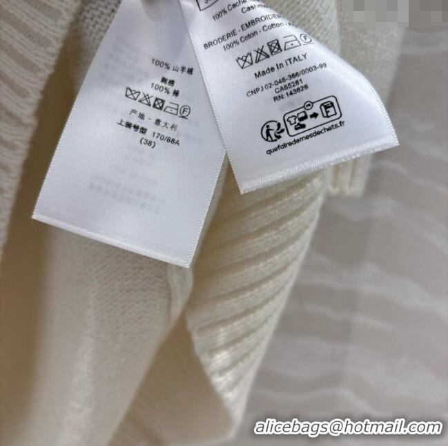 Super Quality Dior Cashmere Short-sleeved Sweater D041012 2025