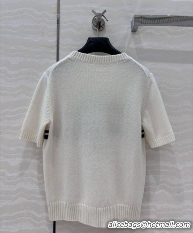 Super Quality Dior Cashmere Short-sleeved Sweater D041012 2025