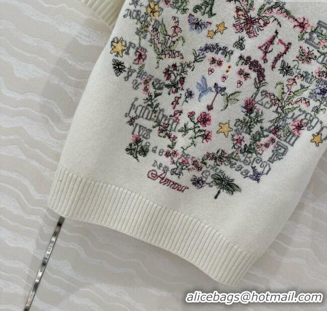 Famous Brand Dior Cashmere Short-sleeved Sweater D041013 2025