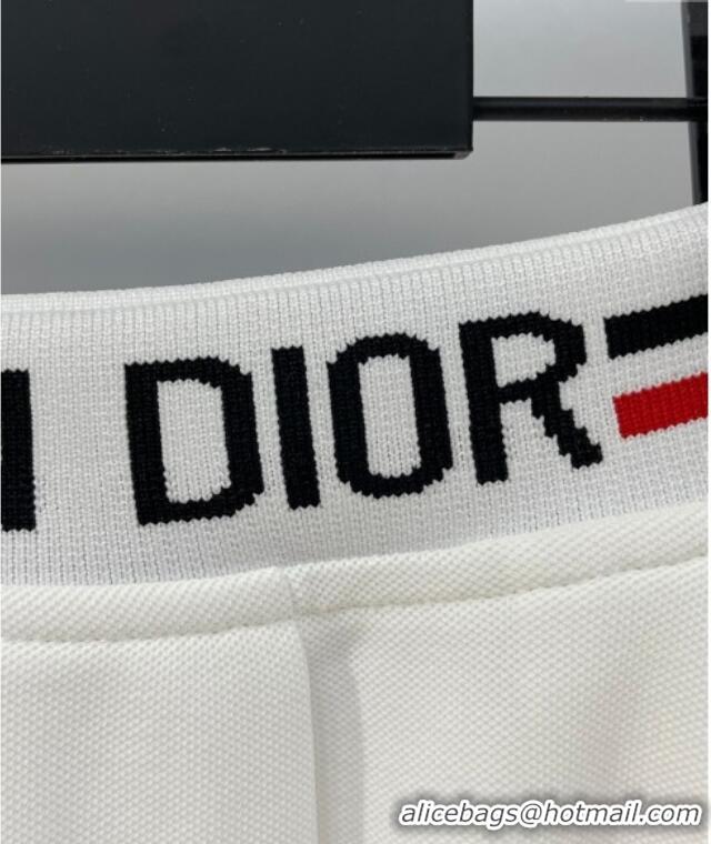 Promotional Dior Vest and Skirt Activewear Set D0410 White 2025