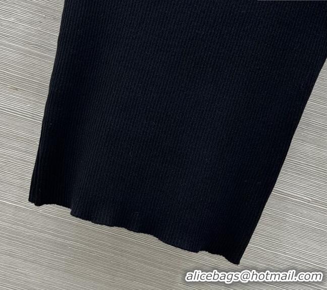Shop Grade Dior Tencel & Cotton Vest 0411 Black 2025