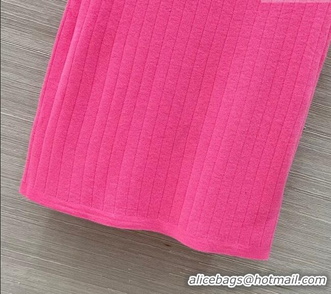 ​Big Discount Dior Wool and Cashmere Vest 0411 Dark Pink 2025