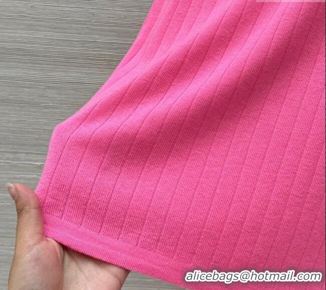 ​Big Discount Dior Wool and Cashmere Vest 0411 Dark Pink 2025