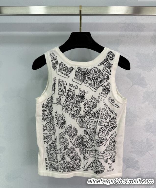 ​Good Looking Dior Wool Vest 0411 White 2025