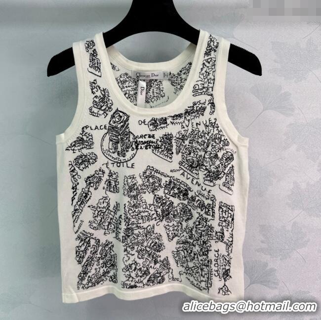 ​Good Looking Dior Wool Vest 0411 White 2025