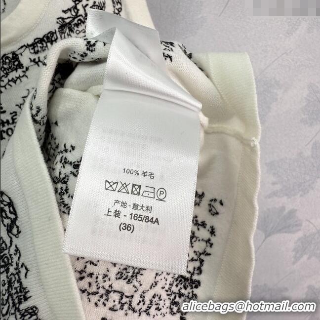​Good Looking Dior Wool Vest 0411 White 2025