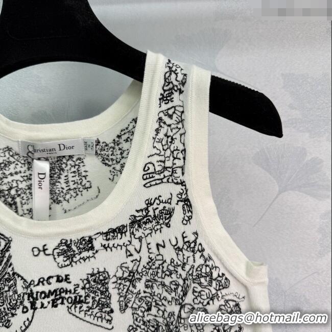​Good Looking Dior Wool Vest 0411 White 2025