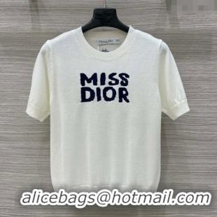 Luxury Discount Dior Short-sleeved Sweater D042908 2025