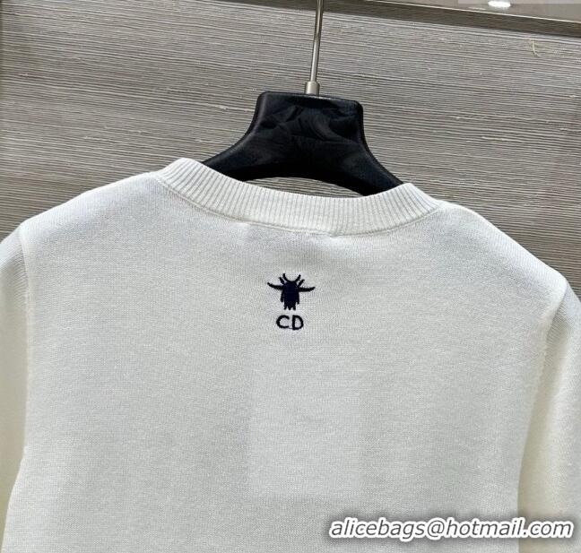 Luxury Discount Dior Short-sleeved Sweater D042908 2025