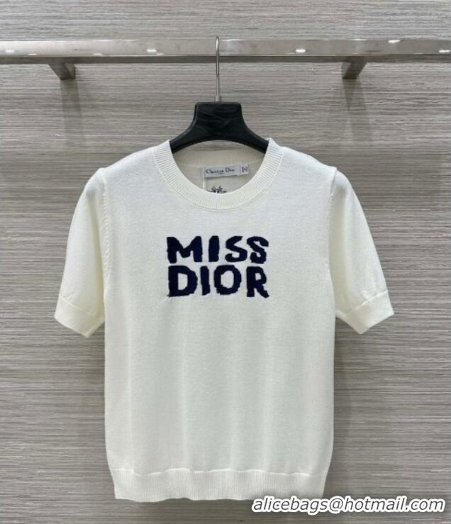 Luxury Discount Dior Short-sleeved Sweater D042908 2025