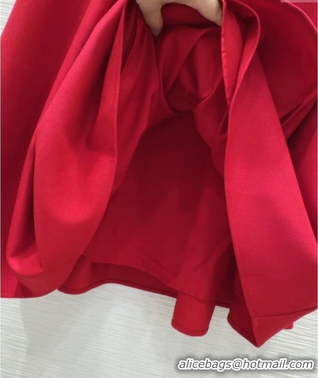 Top Quality Discount Dior Shirt and Skirt Set 250430044 Red 2025