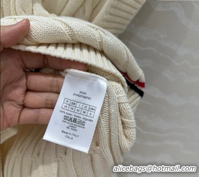 Well Crafted Dior Knit Vest 042987 White 2025