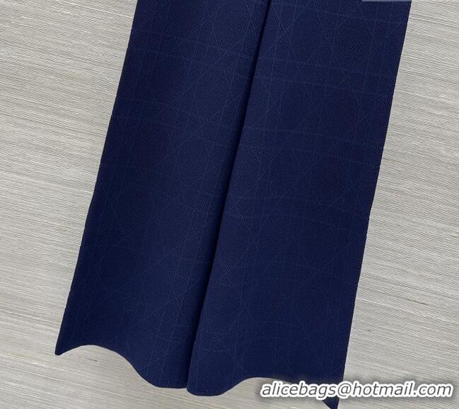 Top Quality Design Dior Knit Shirt and Pants Set 042994 Blue 2025