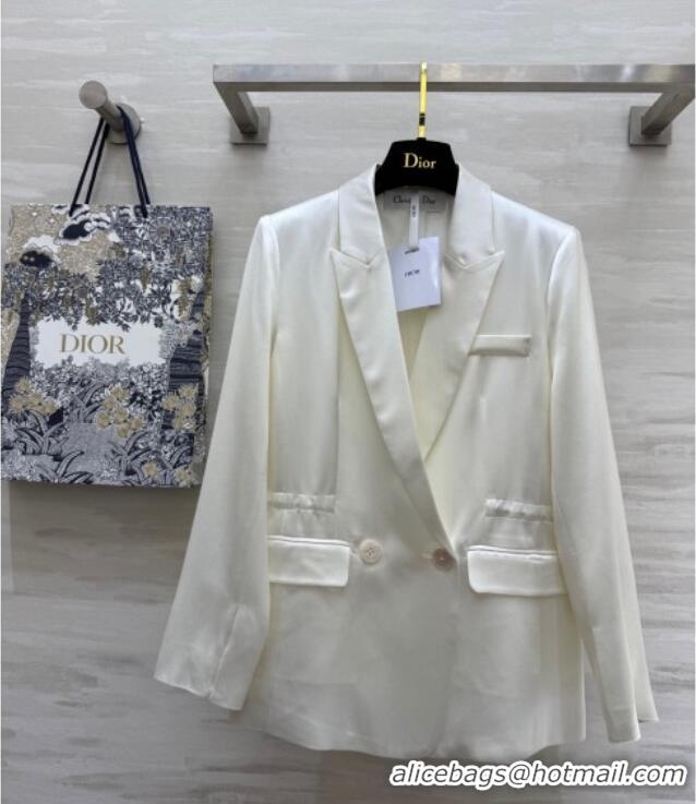 ​Particularly Recommended Dior Suit Jacket 30005 White 2025